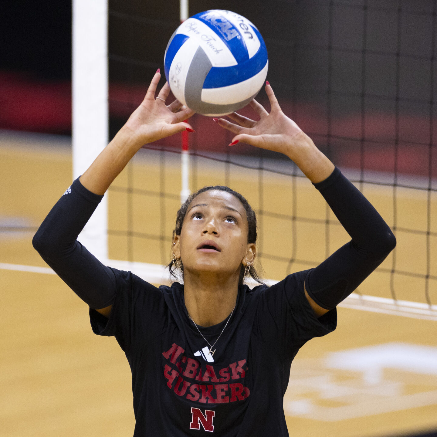 NU volleyball practice
